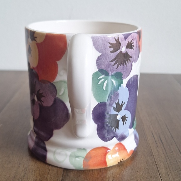 Emma Bridgewater HEARTSEASE & PANSIES Mug • 2012 Fox Backstamp • First Quality - Picture 4 of 8